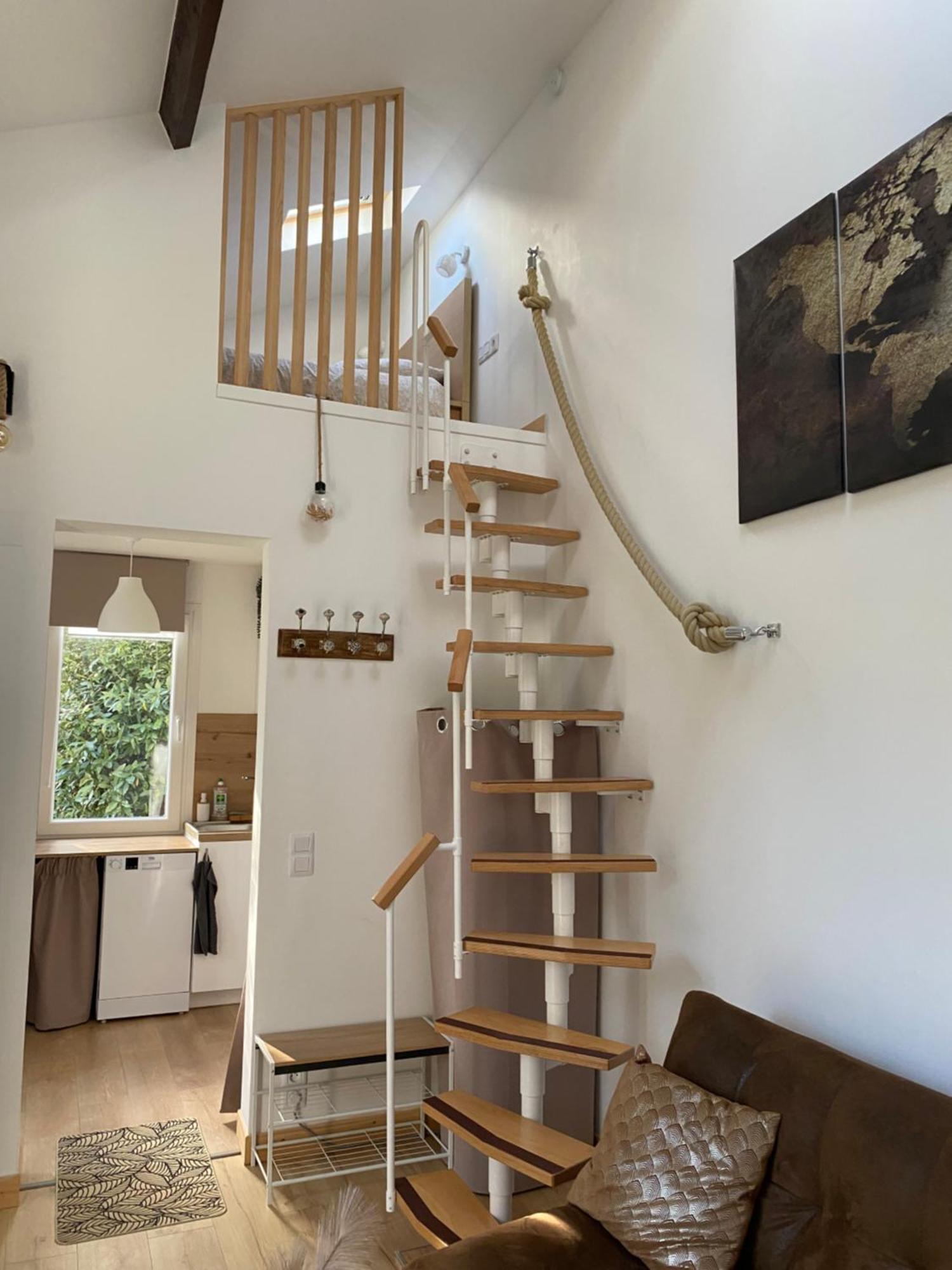 The Little Oak - Tiny House With Bed On Mezzanine & Terrace - From 1 To 4 P Disney, Paris & Cdg Pomponne Exterior photo